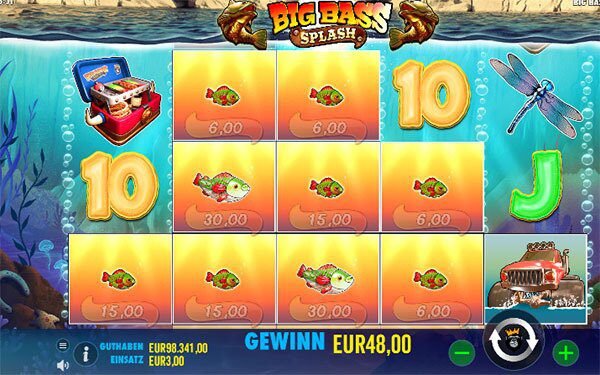 Großer Bass-Boom im Online Casino: Big Bass Splash Demo Kostenlos Spielen